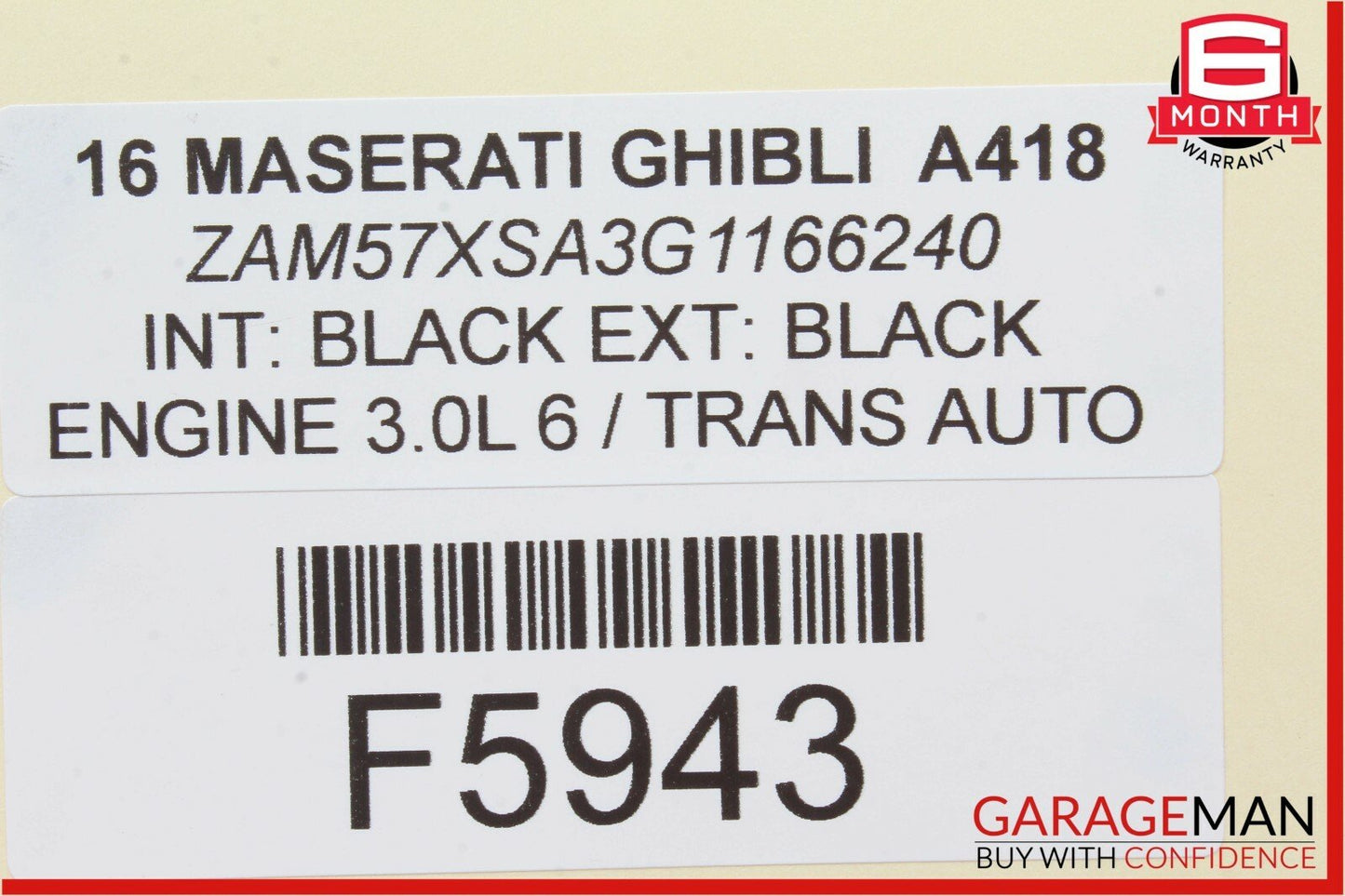 14-17 Maserati Ghibli Seat Memory Control Controller Switch Module Unit OEM
