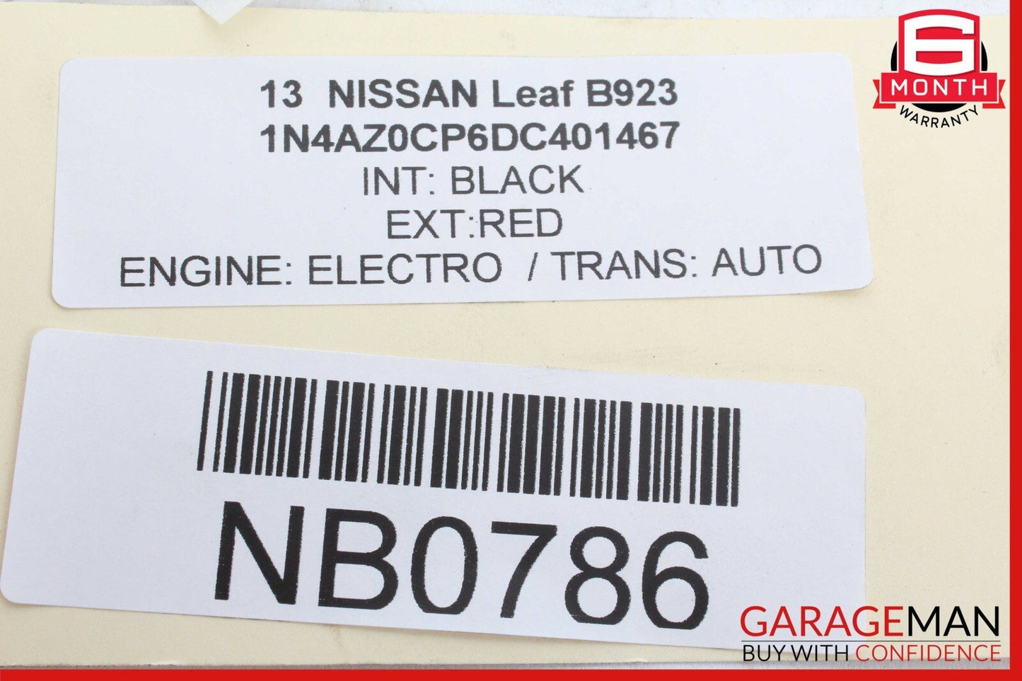 13-17 Nissan Leaf Rear Left Driver Side Spindle Knuckle Bearing Hub OEM