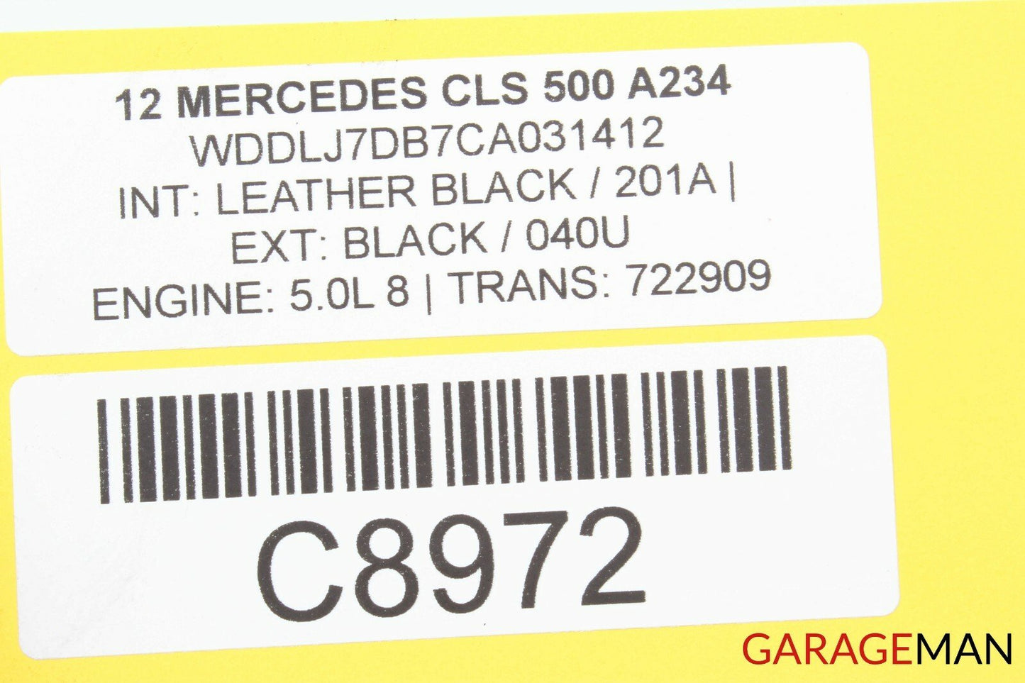 10-16 Mercedes W218 CLS500 CLS550 Front Right Side Seat Lumbar Control Switch
