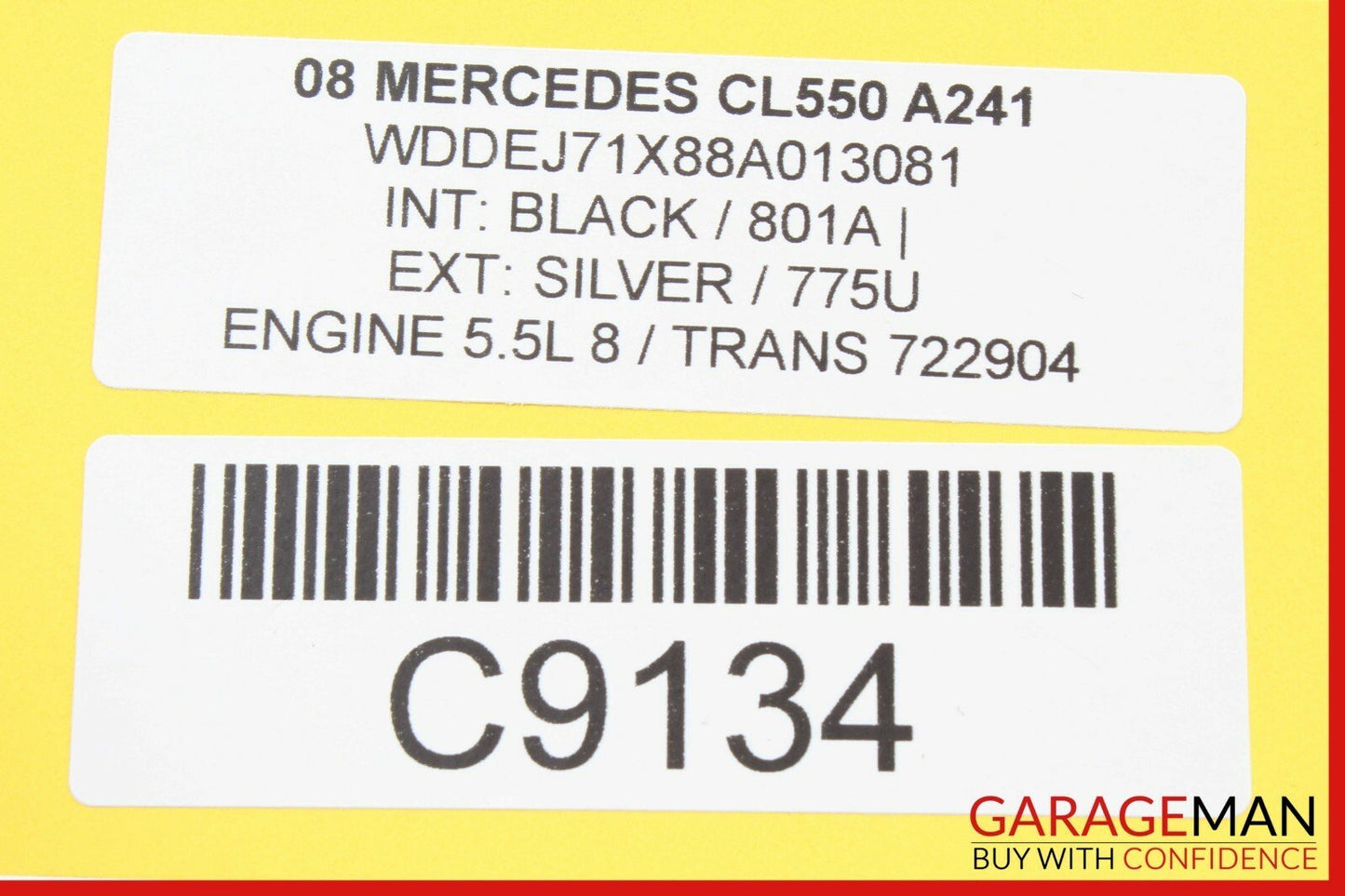 07-09 Mercedes W216 CL550 S550 Rear Trunk Relay Junction Fuse Box 2215403550 OEM