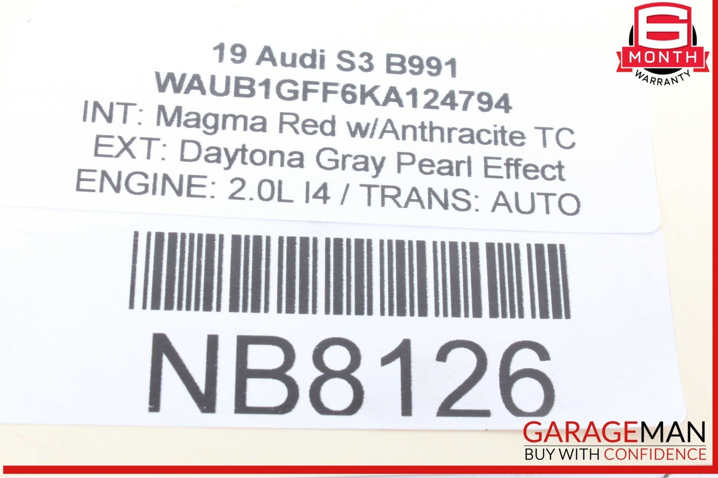 17-20 Audi S3 A3 Rear Right or Rear Left Side Upper Control Arm 5Q0505323D OEM