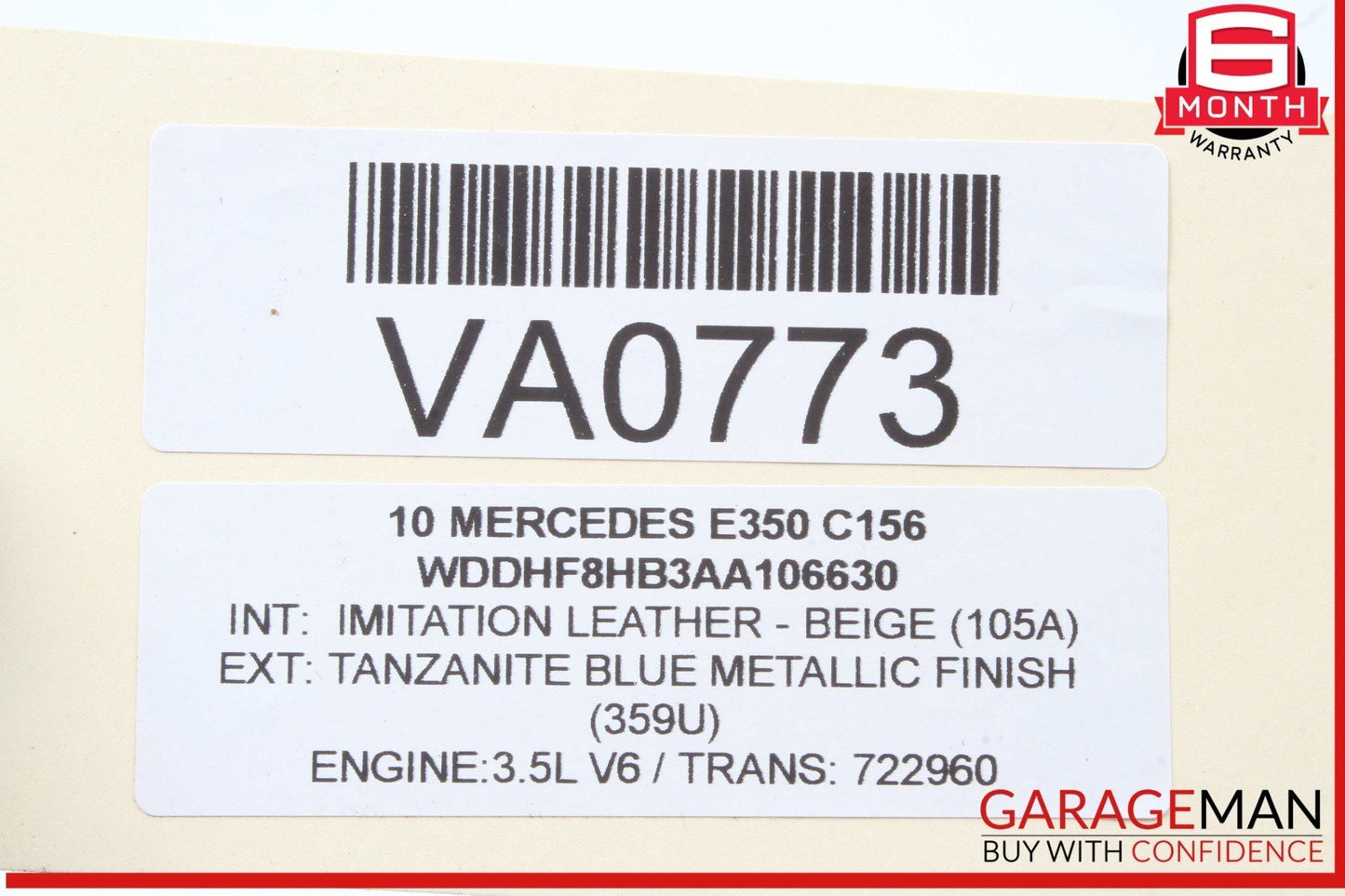 10-16 Mercedes W212 E350 Rear Deck Shelf Loud Speaker 2048202402 OEM