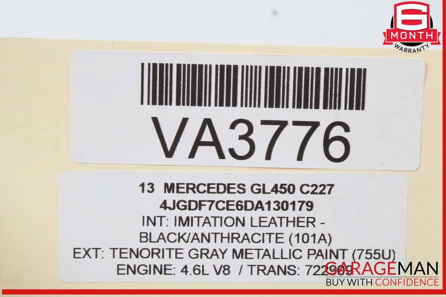 11-20 Mercedes-Benz GL450 X166 Alternator Generator 0141540902