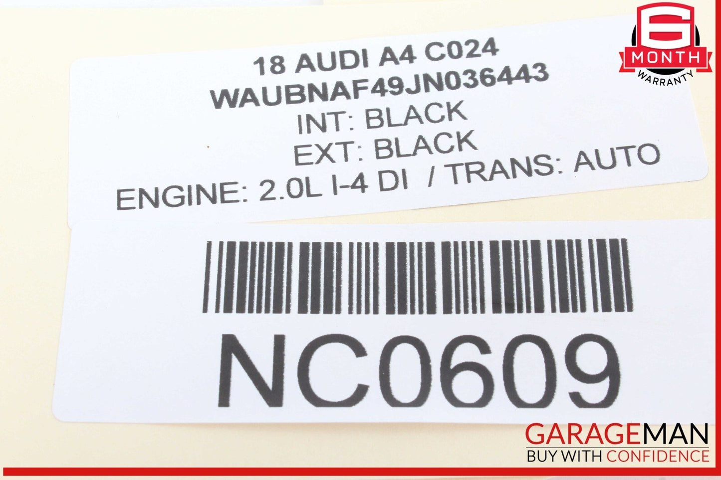 17-24 Audi A4 Quattro Front Left Driver Side Window Regulator Motor OEM