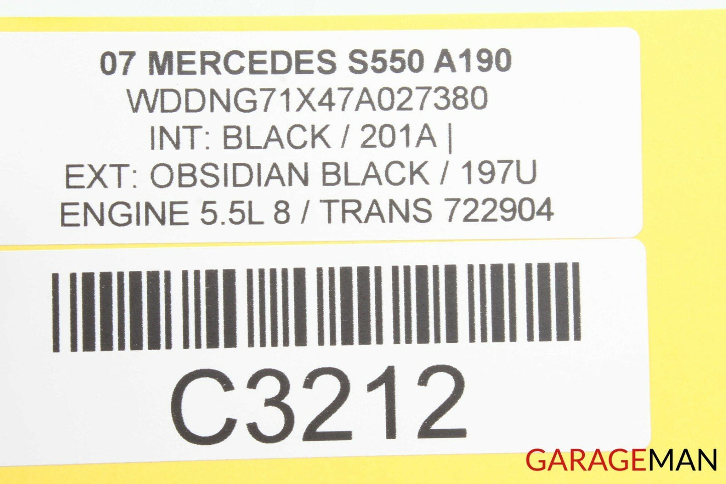 07-13 Mercedes W221 S550 Front Right Passenger Side Tweeter Speaker Cover Black