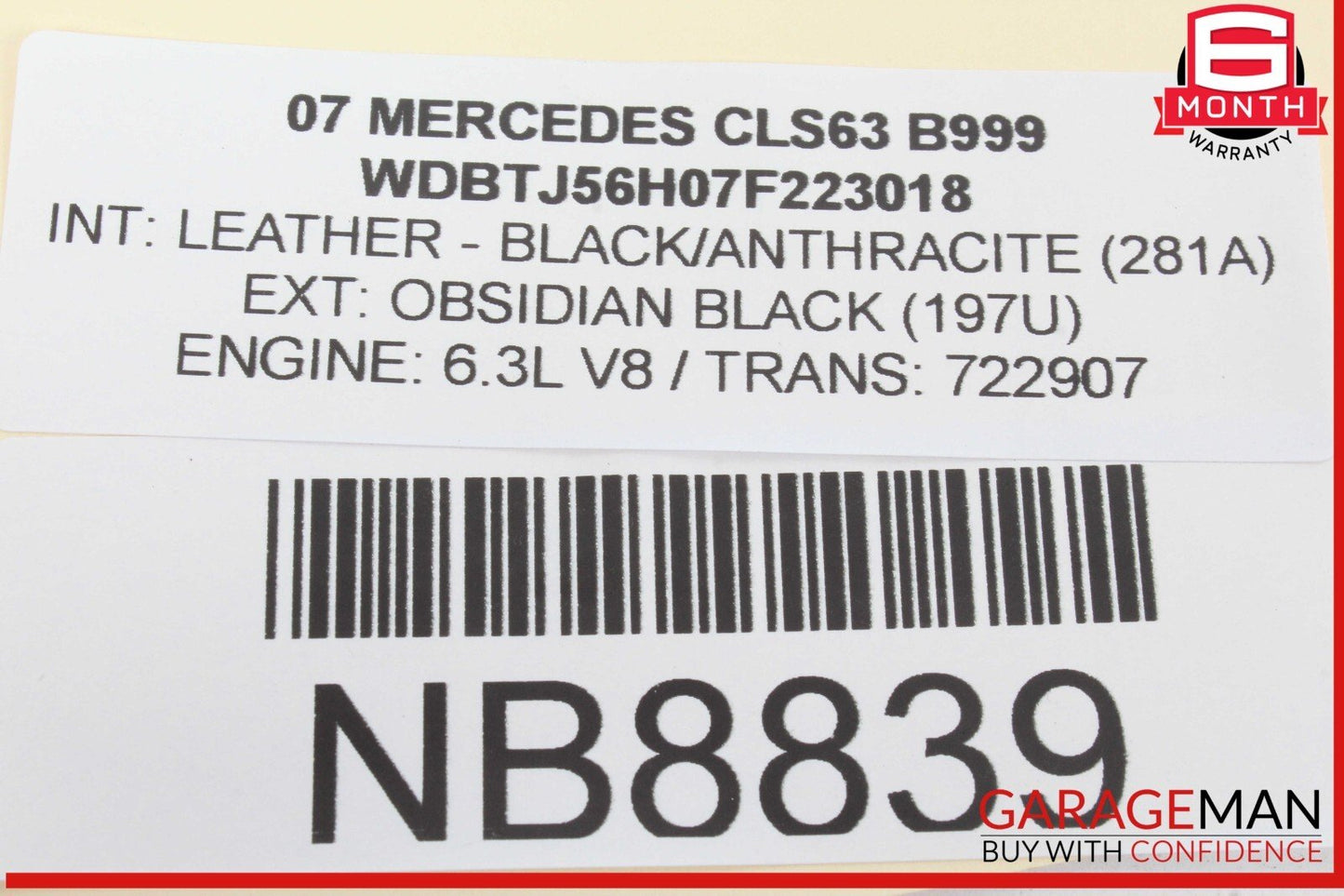 06-13 Mercedes W219 CLS63 AMG GL550 Heated Seat Control Module Unit 2118702026