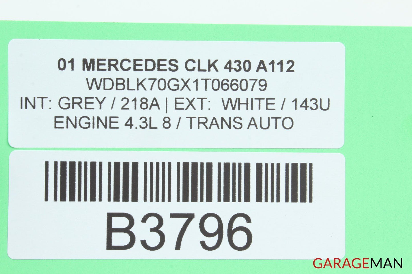 01-03 Mercedes W208 CLK320 CLK430 ABS Anti Lock Brake System Control Module OEM