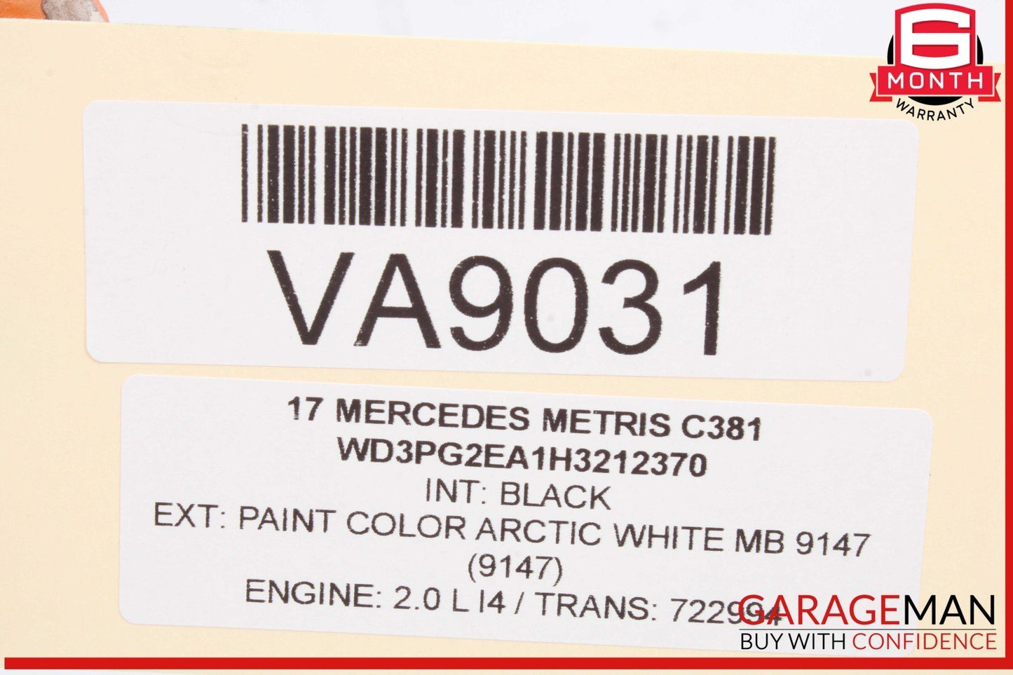 15-23 Mercedes W447 Metris C300 SLC300 M274 Engine Vacuum Pump 2701800901 OEM