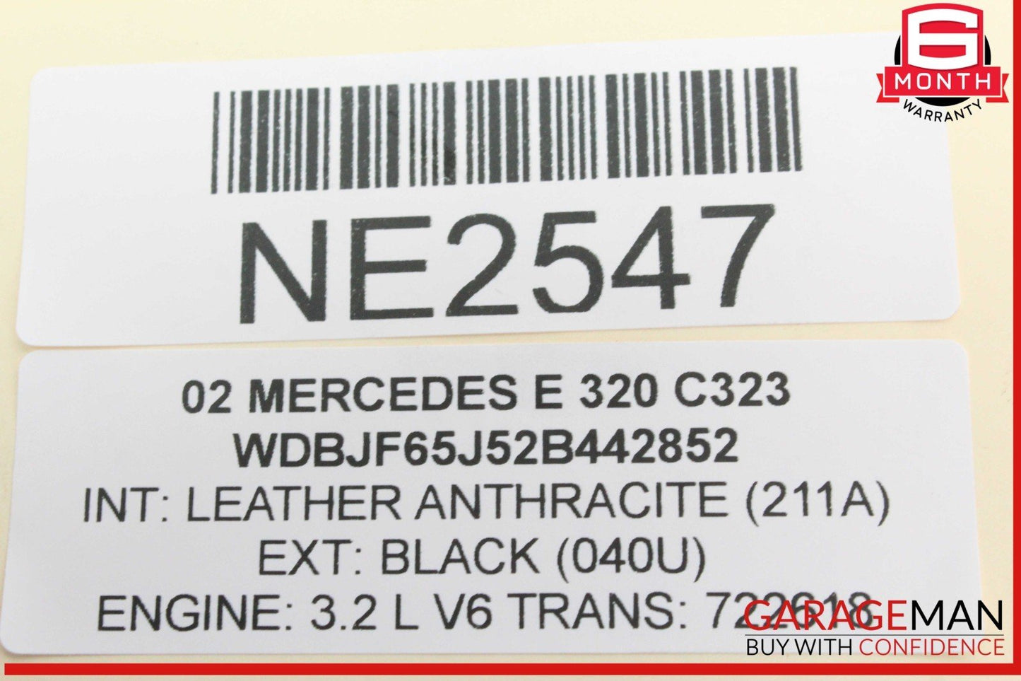 96-02 Mercedes W210 E320 Radiator Overflow Coolant Expansion Reservoir OEM