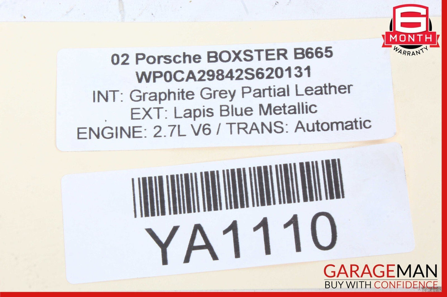 97-04 Porsche Boxster 986 911 Carrera Front Left Suspension Trailing Control Arm