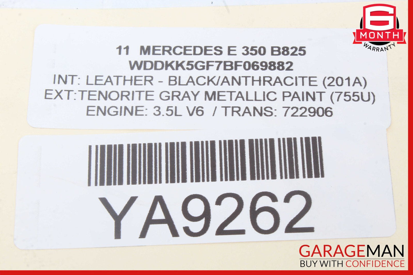 08-20 Mercedes W212 E350 C300 Rear Right / Left Side Upper Control Arm OEM