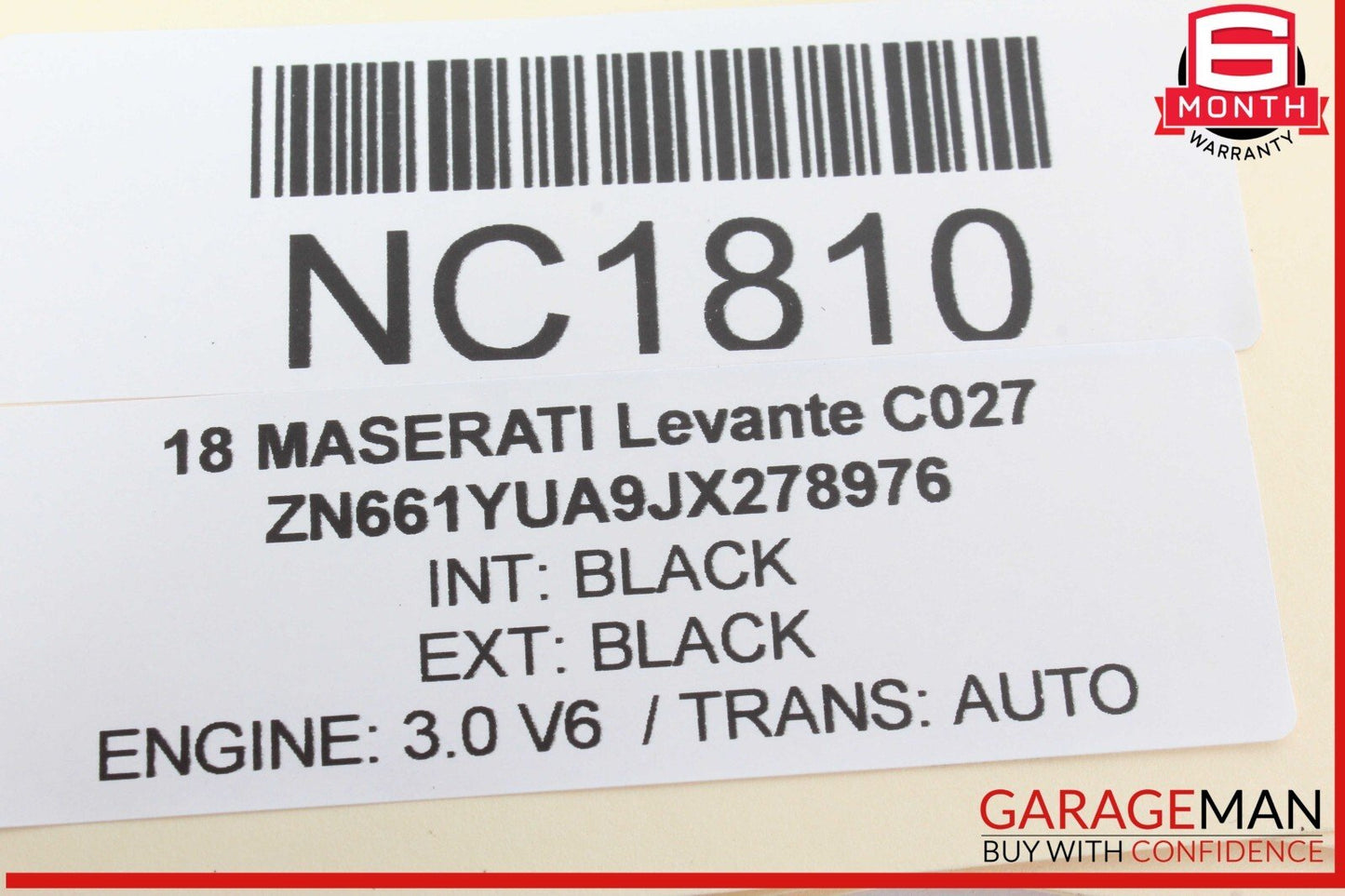 14-20 Maserati Levante Front Left Side Seat Control Switch Module OEM