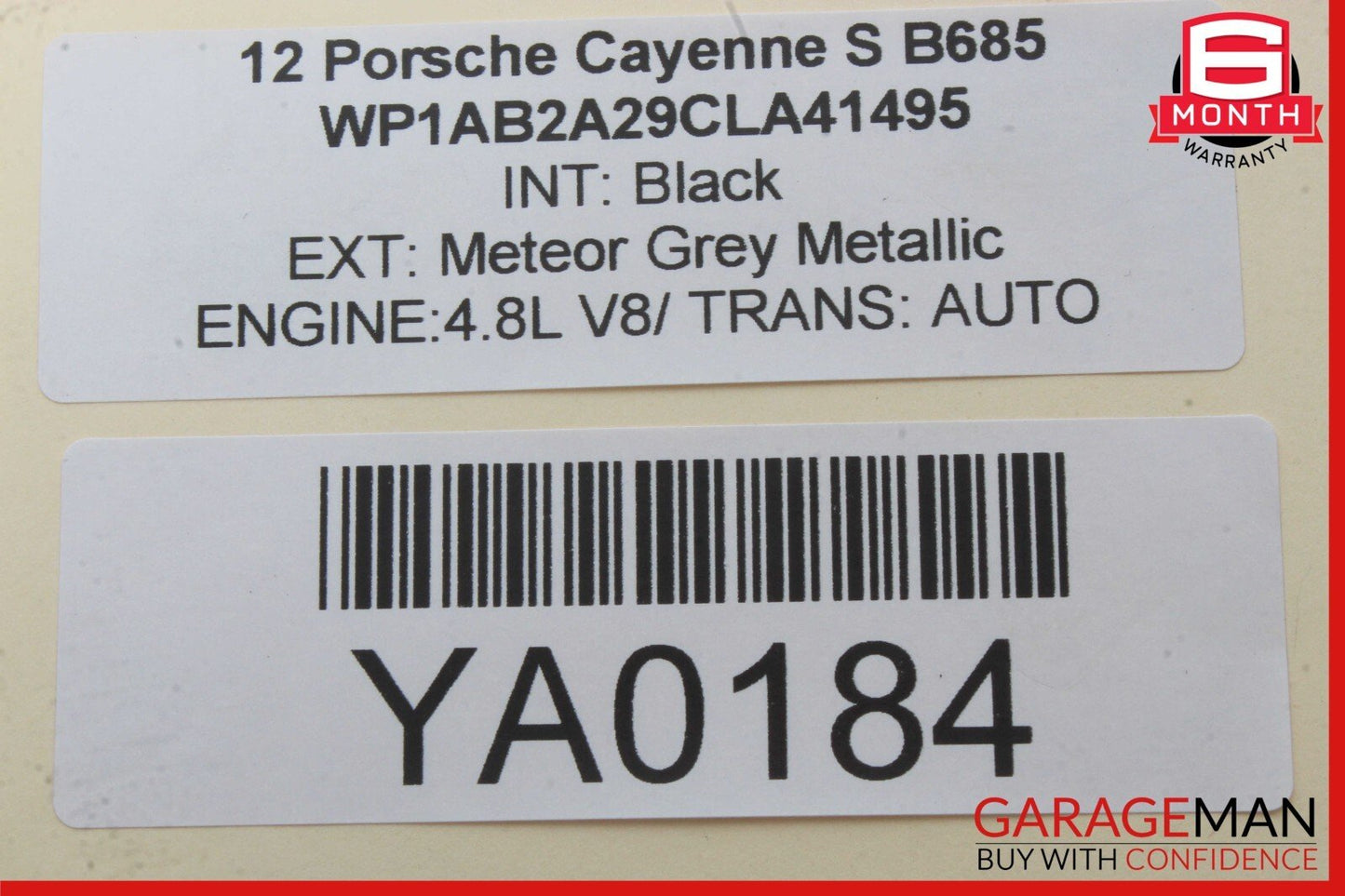 11-17 Porsche Cayenne 958 S Front Right Passenger Side Door Control Module Unit