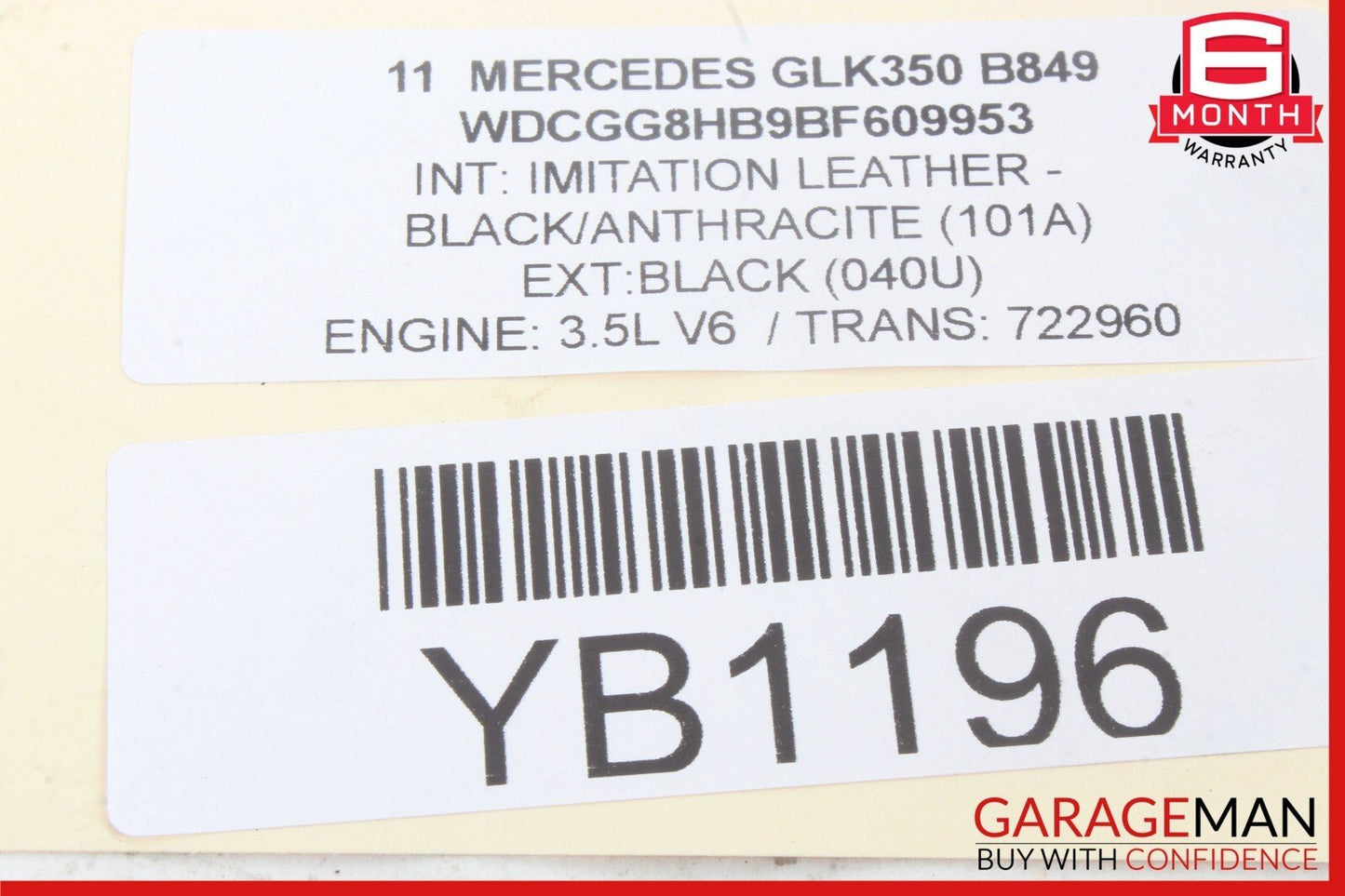 08-17 Mercedes X204 GLK350 E63 AMG Rear Left or Right Upper Trailing Control Arm