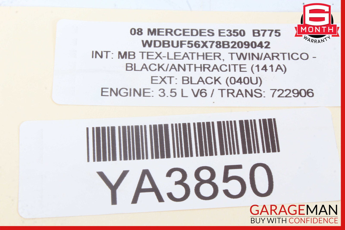 03-09 Mercedes W211 E350 E550 E63 AMG Front Left Side Door Control Module Unit