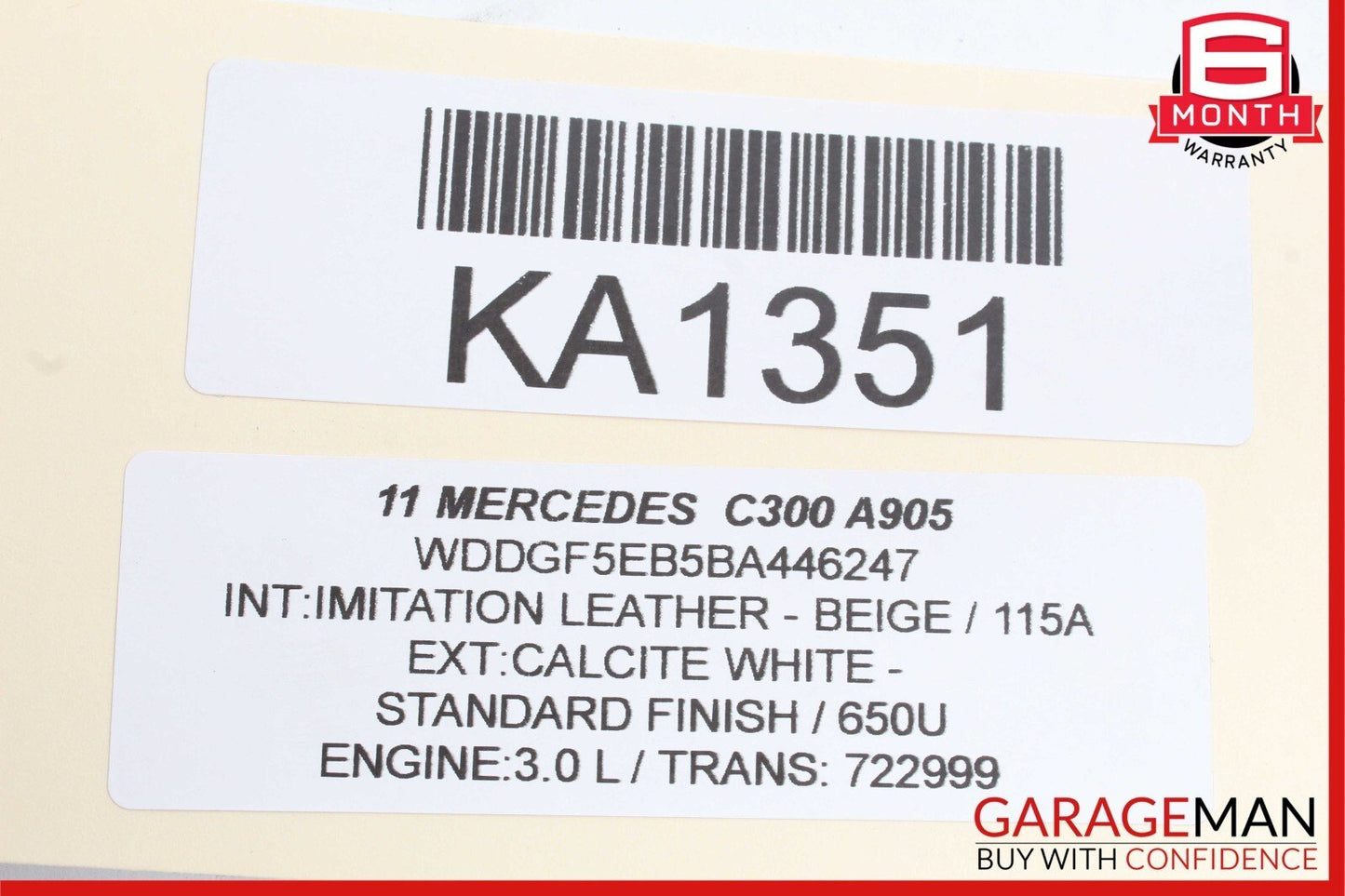 06-17 Mercedes C300 R350 ML350 E400 Front Left Side Seat Adjustment Switch OEM