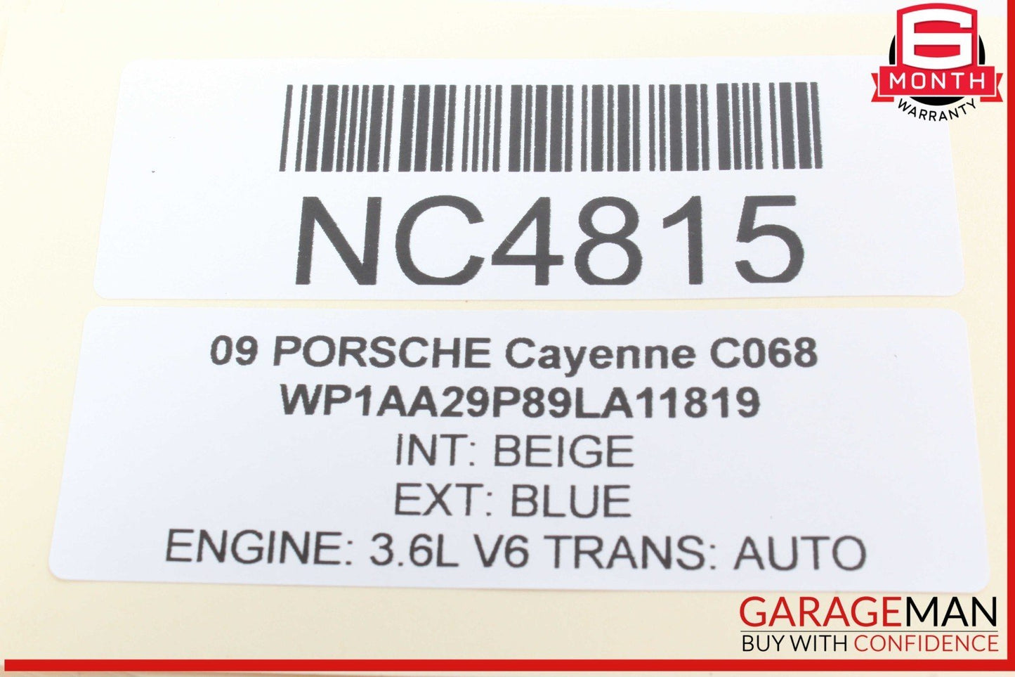 03-10 Porsche Cayenne 955 957 Seat Heater Button Switch Controller OEM