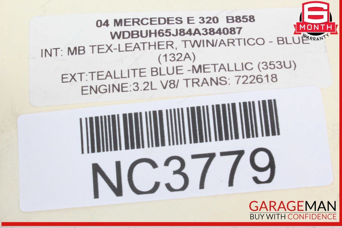 03-09 Mercedes W211 E320 Front Right Passenger Side Door Lock Latch Actuator OEM