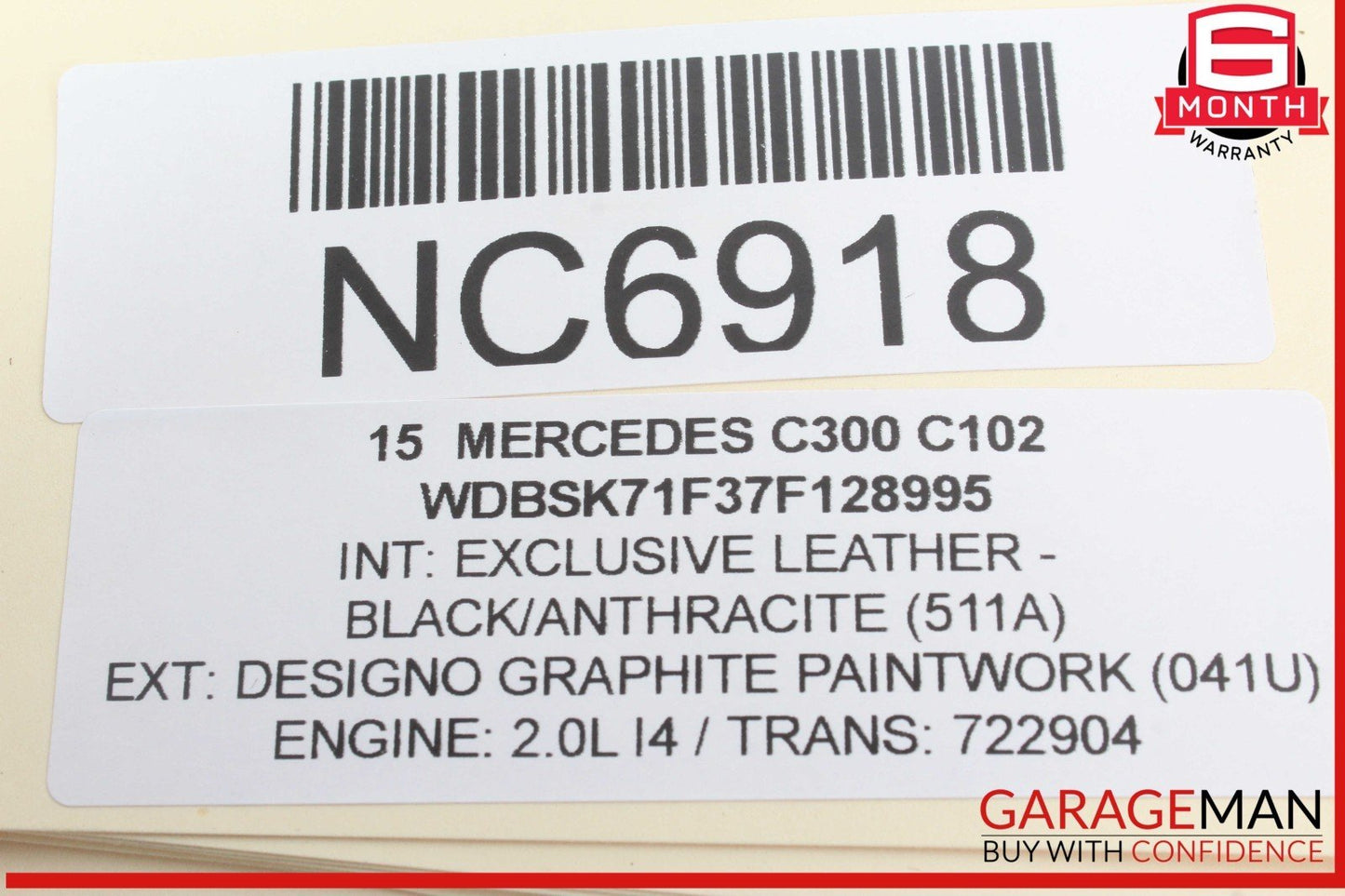 15-20 Mercedes W205 C300 GLC43 AMG Right Side Outer Dash Air A/C Vent Grille OEM