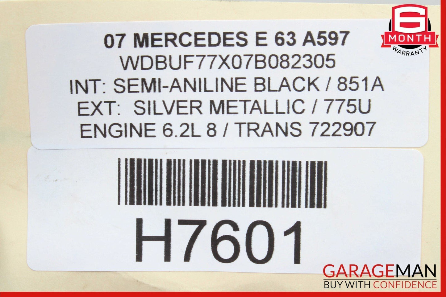 03-11 Mercedes CLS500 E350 E63 AMG Front Left Side Seat Adjustment Motor Unit