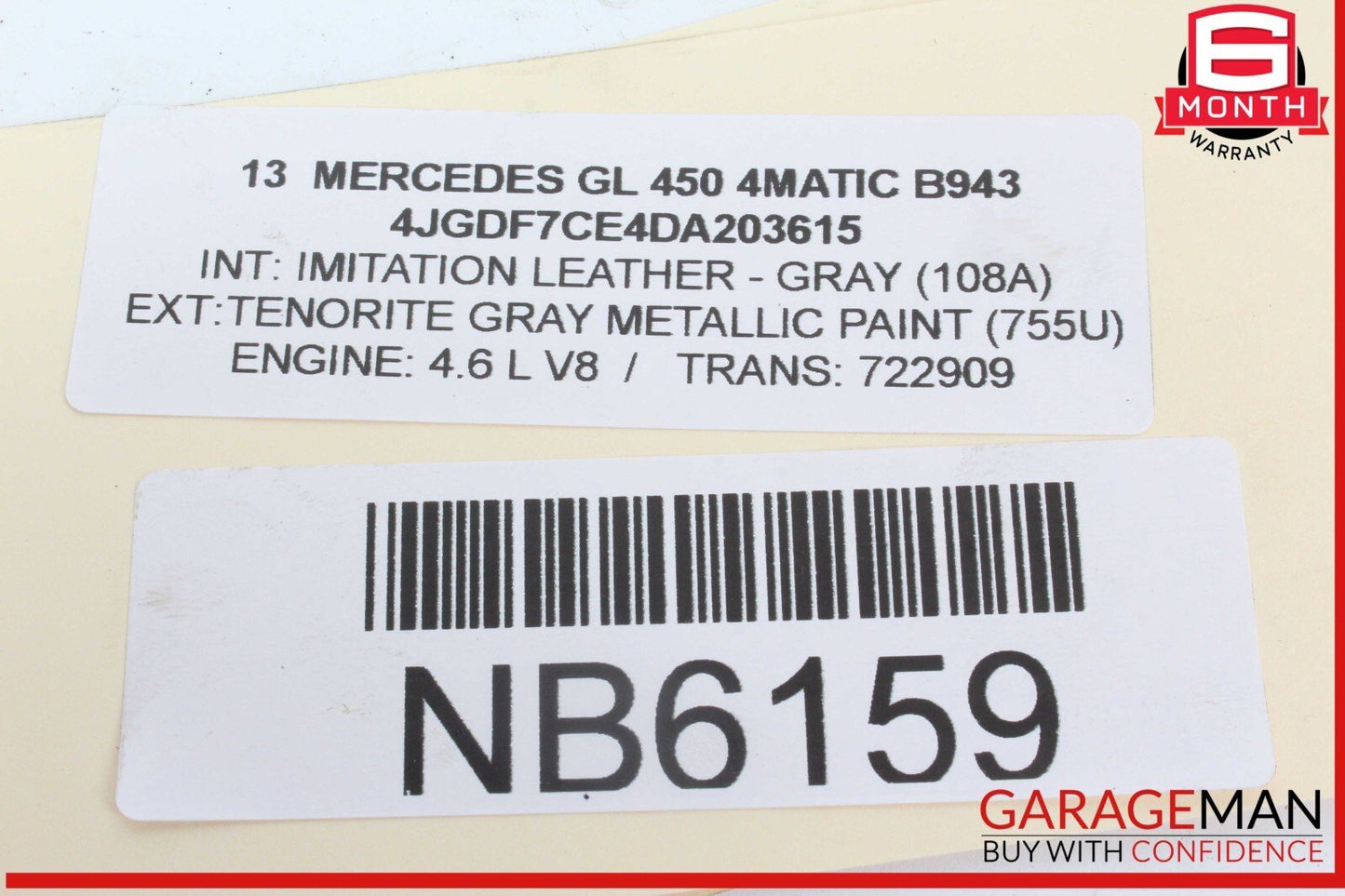 11-14 Mercedes X166 GL450 4MATIC Engine High Pressure Fuel Pump Housing Assy