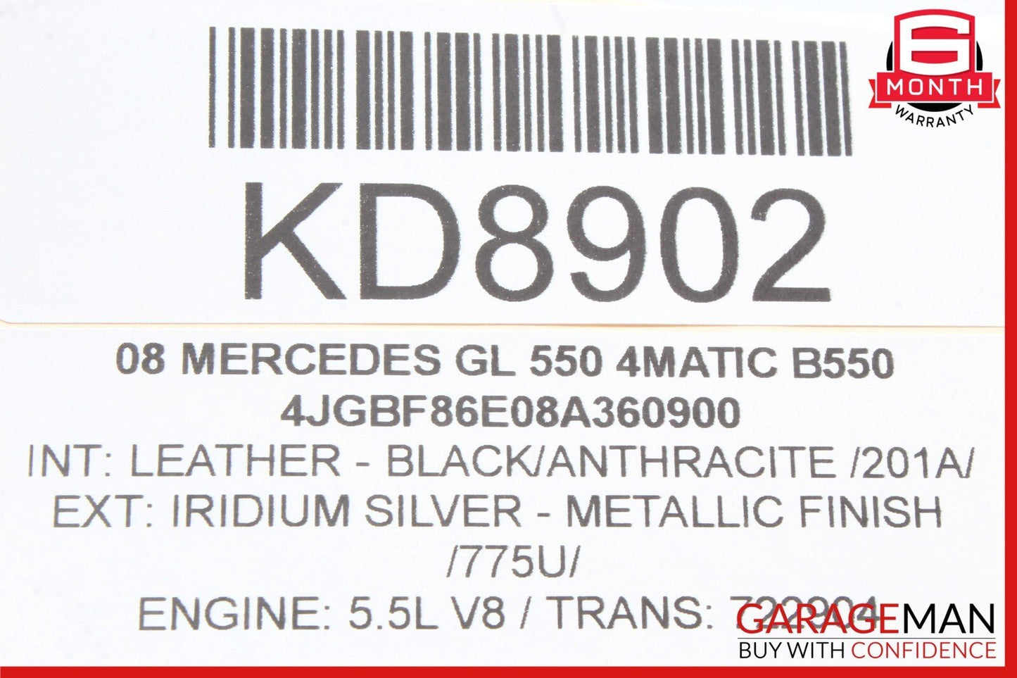 07-12 Mercedes X164 GL450 3rd Row Seat Folding Power Switch Button Black
