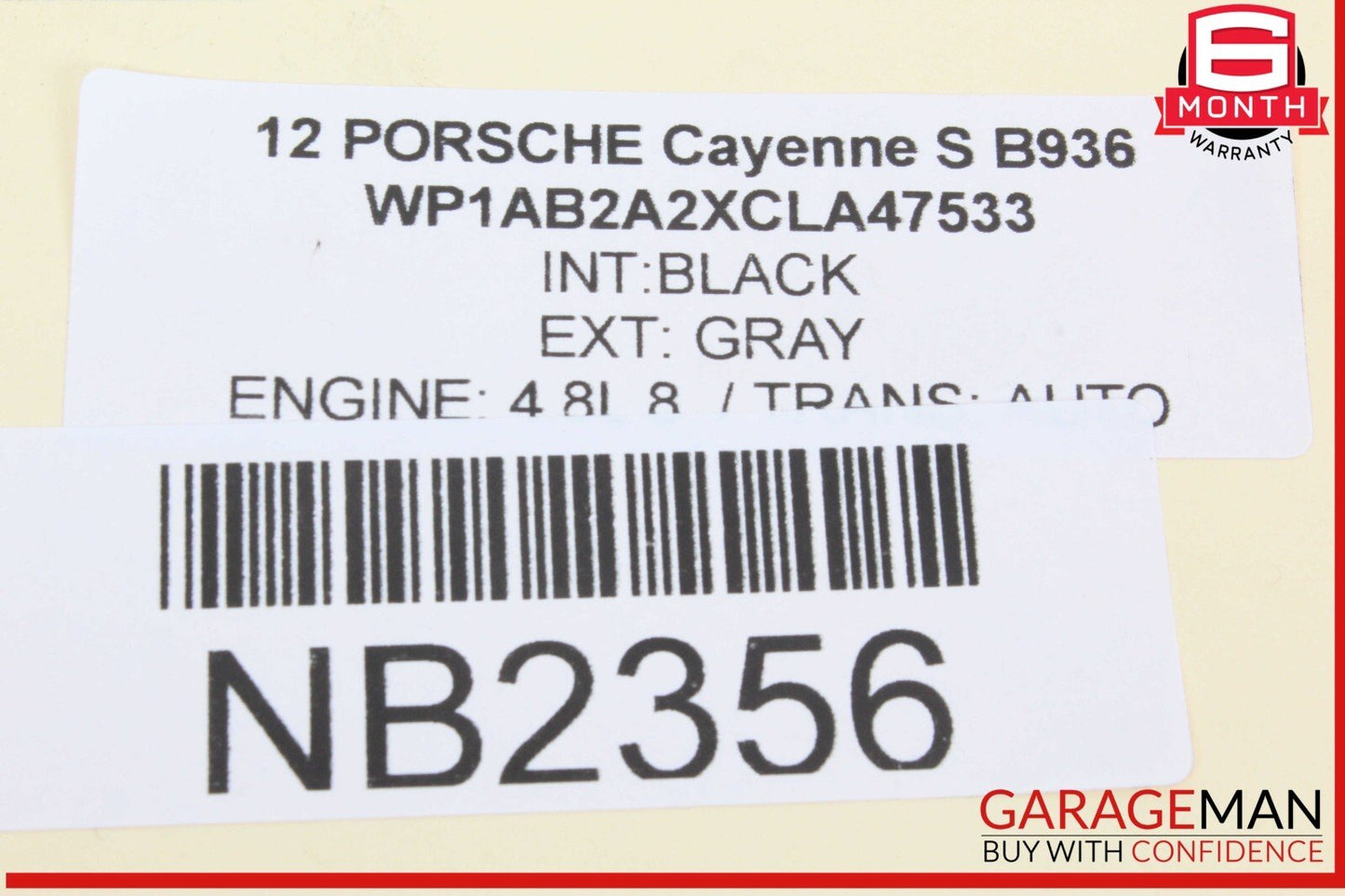 11-18 Porsche Cayenne S 958 Front Right Door Lock Latch Actuator OEM