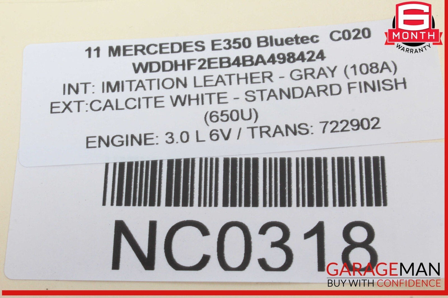 08-20 Mercedes W212 E350 Bluetec Headlight Fog Light Switch Control Module OEM