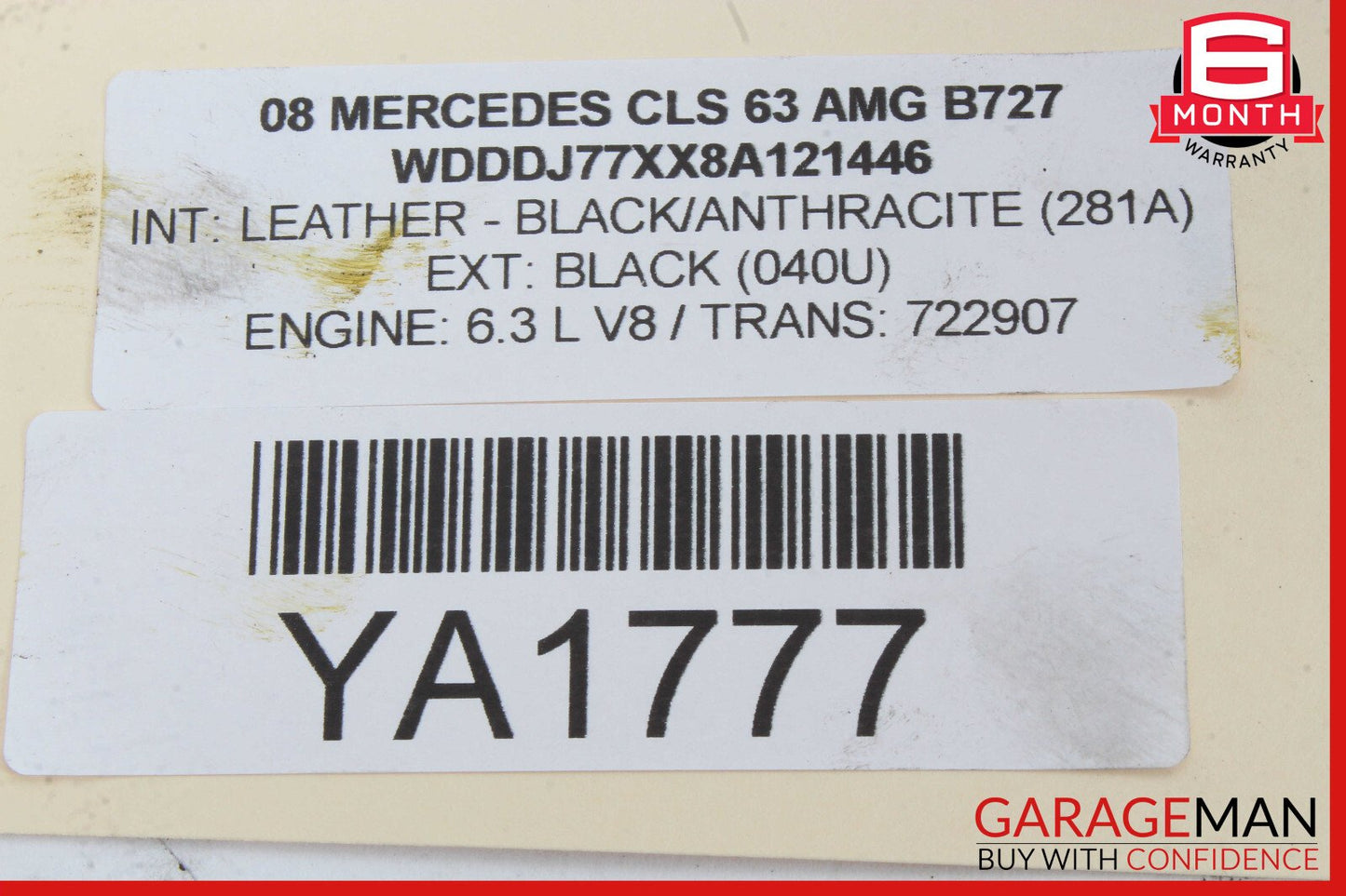 07-11 Mercedes W219 CLS63 E63 AMG ABS Brake Hydraulic Pump Control Module Unit