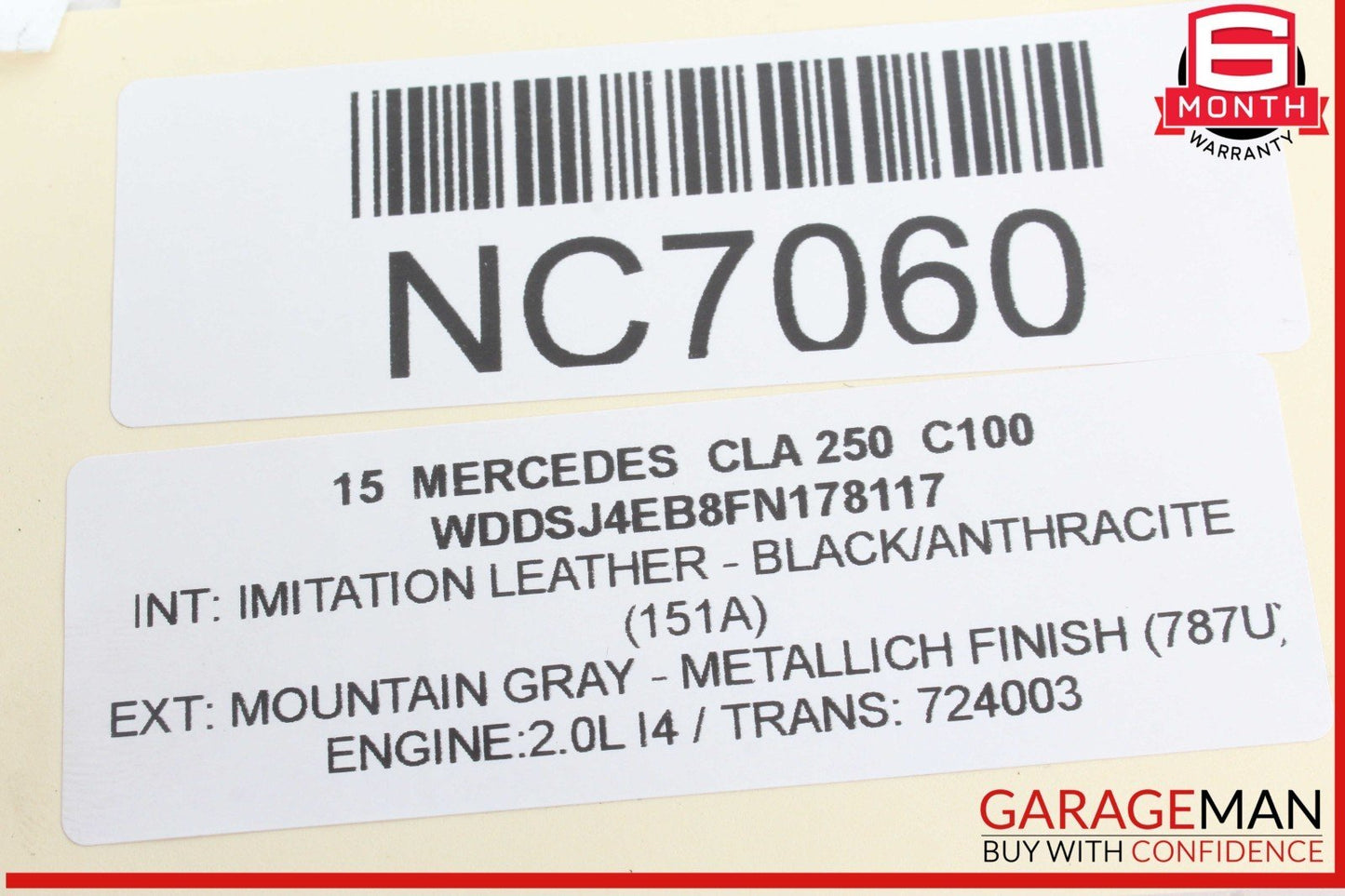 08-20 Mercedes W117 CLA250 GLK350 Headlight Fog Light Switch Control Module OEM
