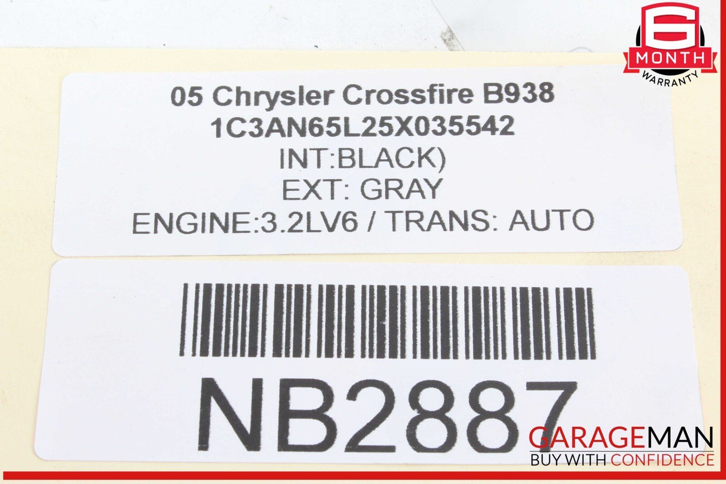 04-08 Chrysler Crossfire Rear Left / Right Side Suspension Lower Control Arm OEM