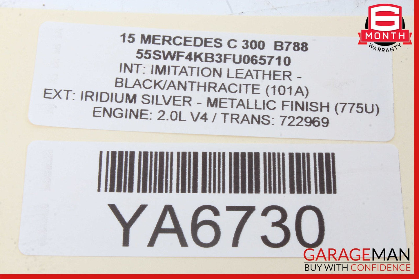 15-18 Mercedes W205 C300 C400 C350e Rear Trunk SAM Control Module Unit