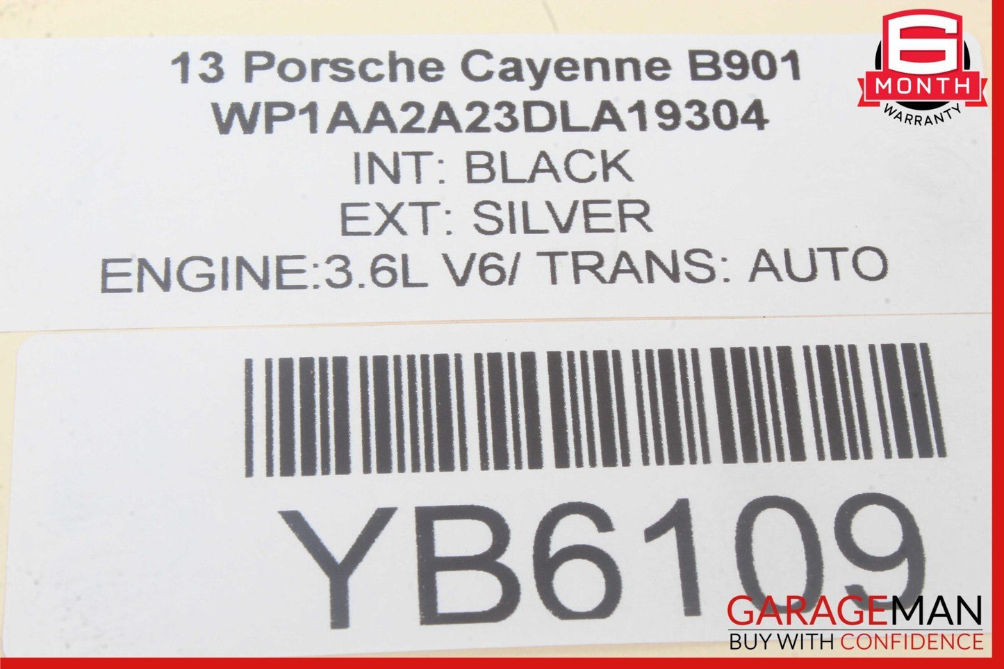 11-17 Porsche Cayenne 958 Rear Left Driver Side Suspension Upper Control Arm