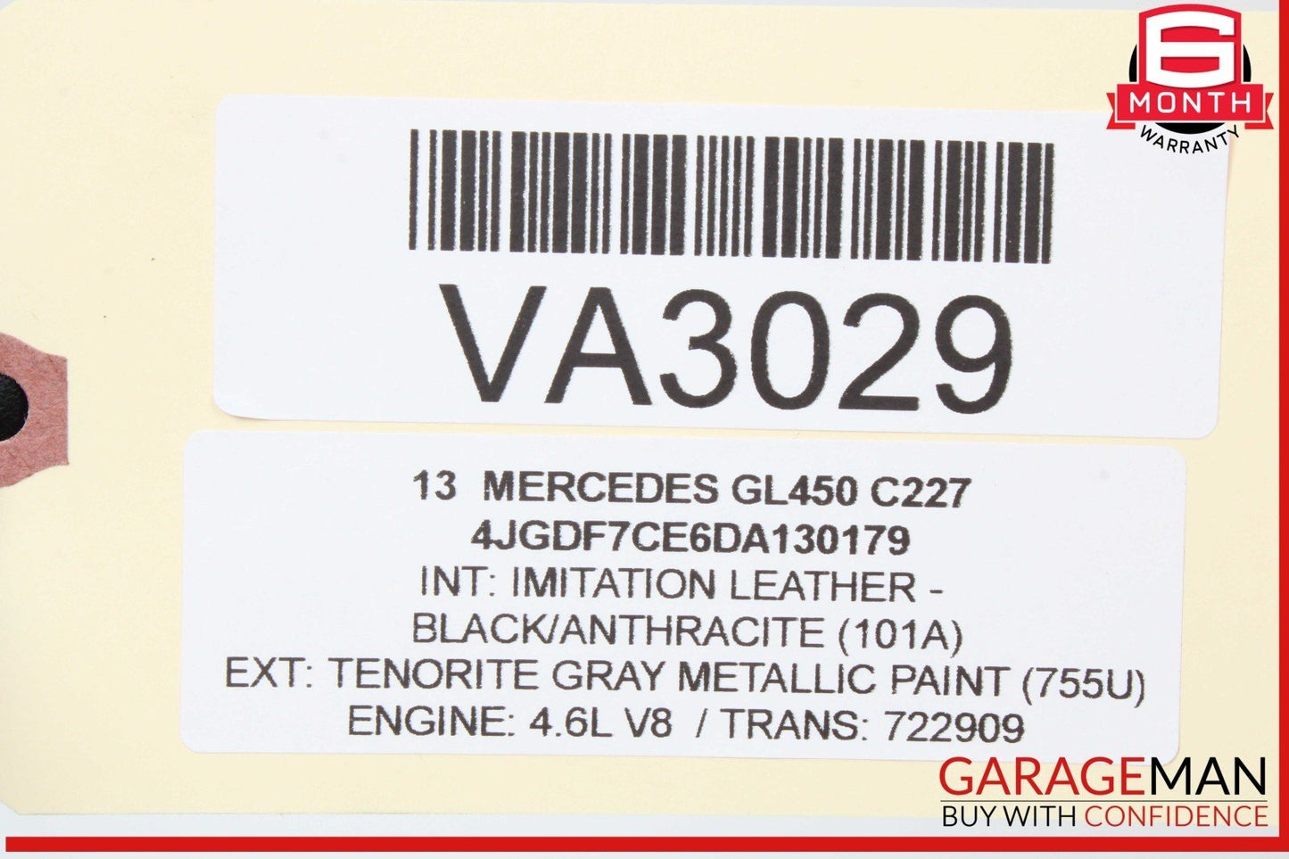 11-17 Mercedes X166 GL450 GL550 CL550 E550 Oil Separator Cover 2780180035 OEM