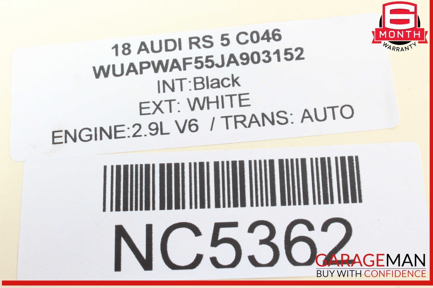 17-24 Audi RS5 Rear Left or Right Side Lower Forward Control Arm 4M0505292D OEM