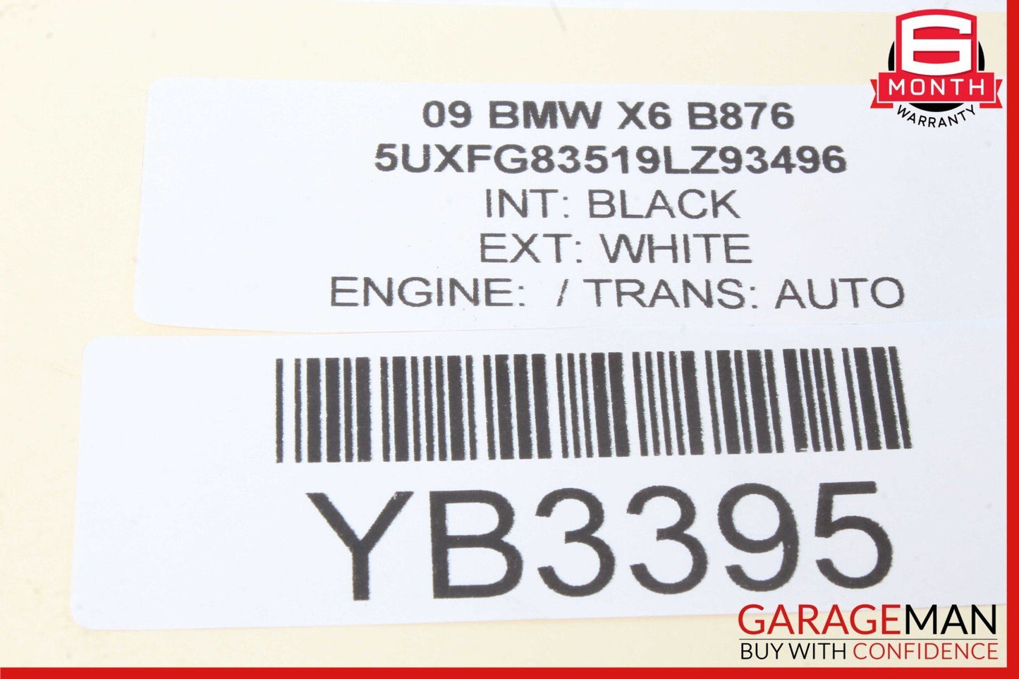 07-13 BMW X5 X6 Front Right Seat Adjustment Control Switch 6926976 OEM