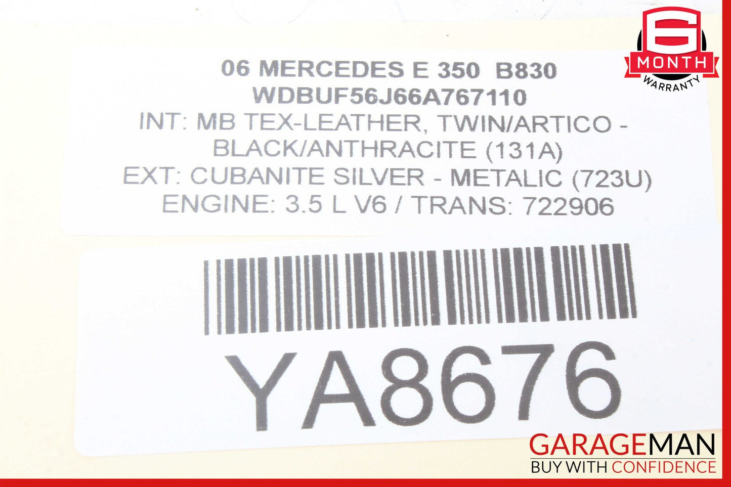 03-09 Mercedes W211 E320 E550 Front Right Passenger Door Control Module OEM