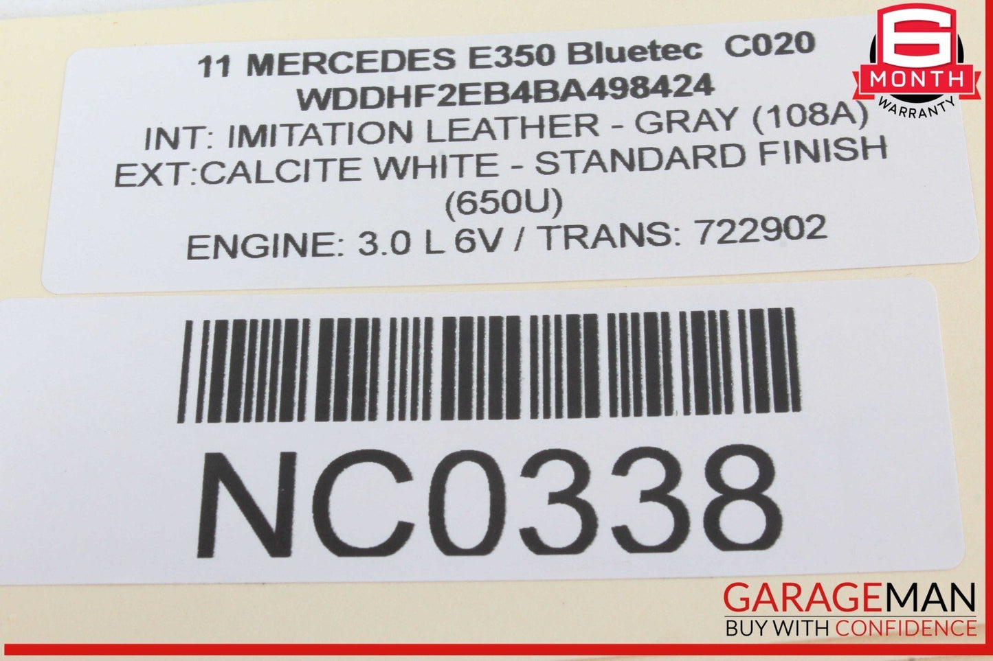 08-18 Mercedes W212 E350 Bluetec Rear Left Side Door Control Module OEM