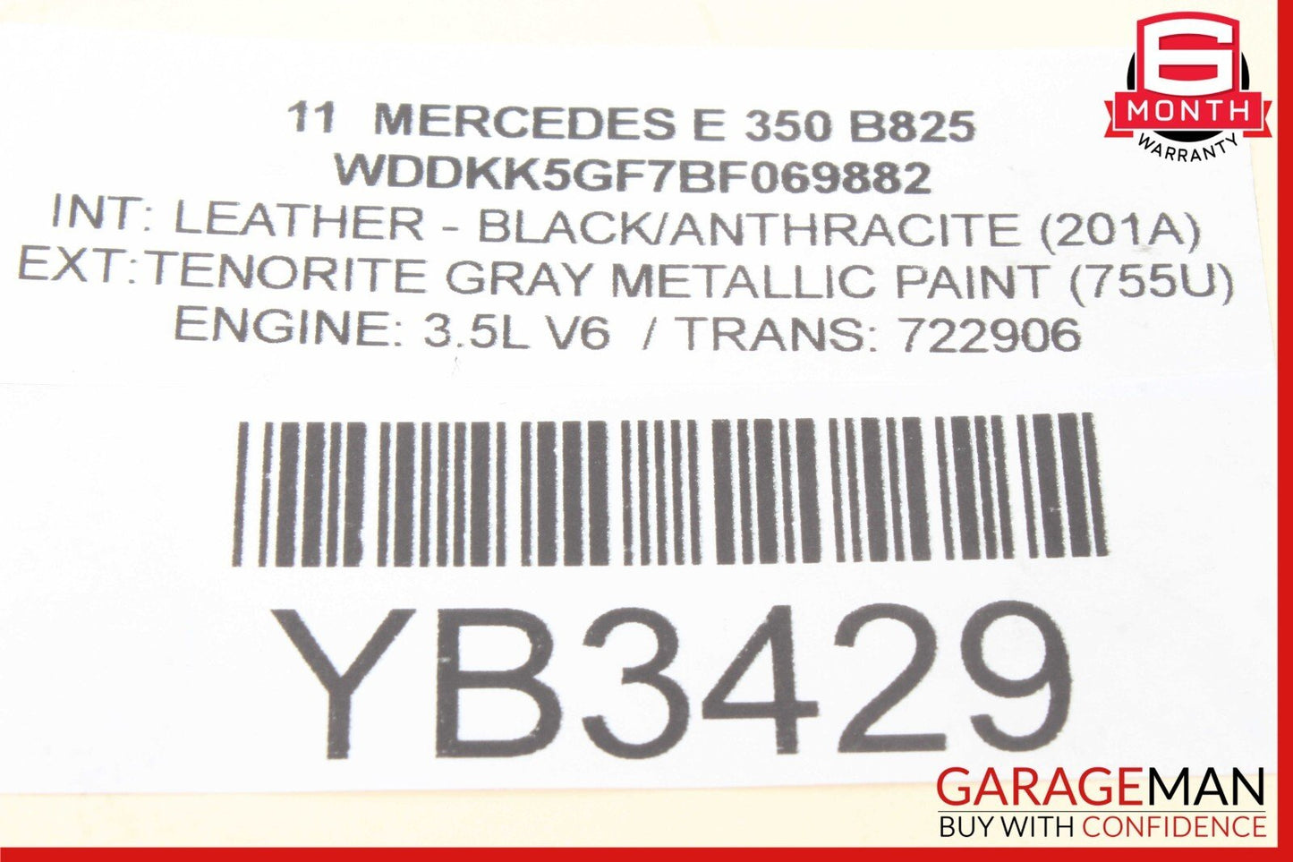 08-17 Mercedes W212 E350 C300 Rear Right / Left Suspension Upper Control Arm OEM