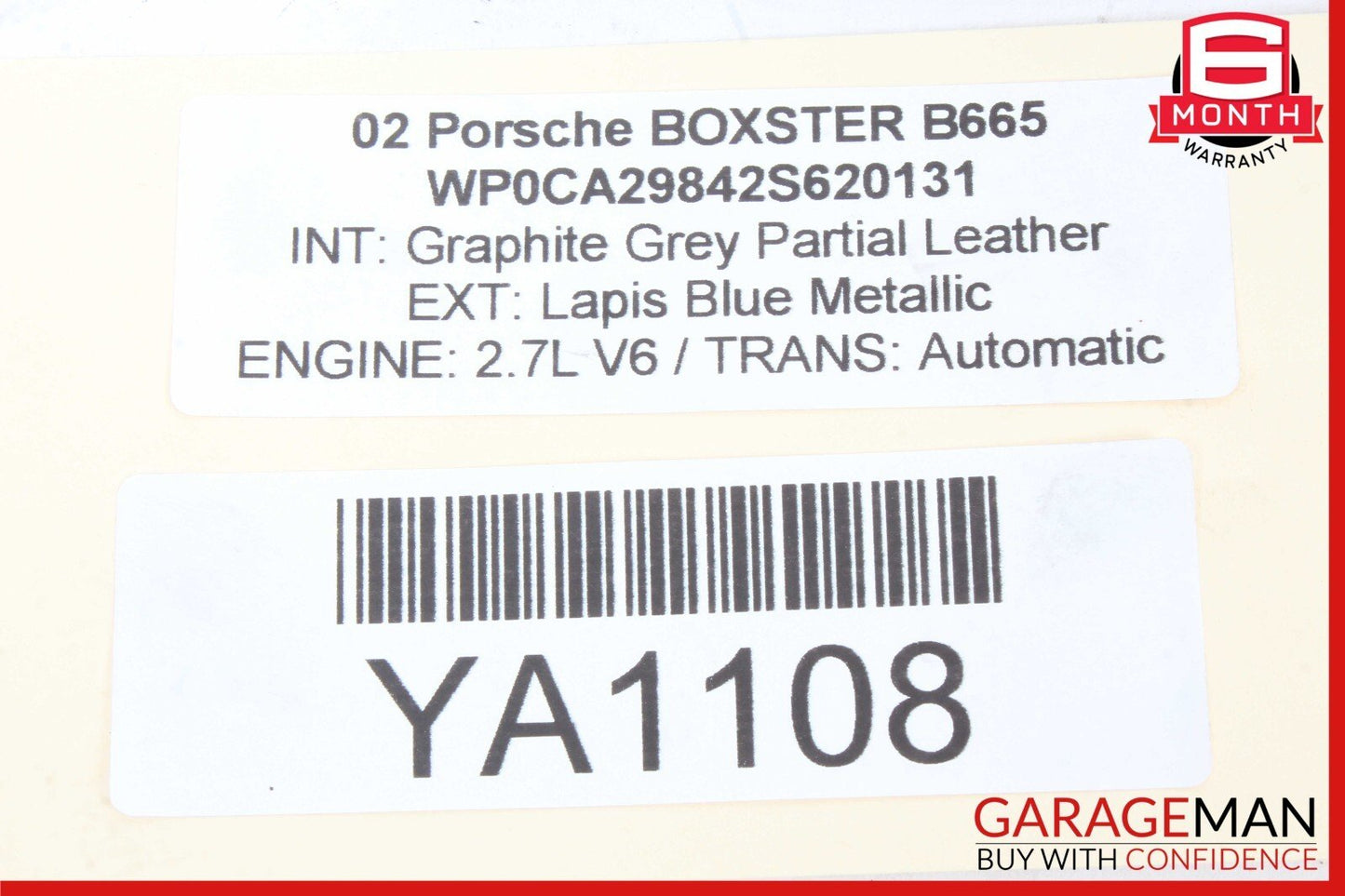 97-04 Porsche Boxster 986 911 Carrera Front Left Suspension Trailing Control Arm