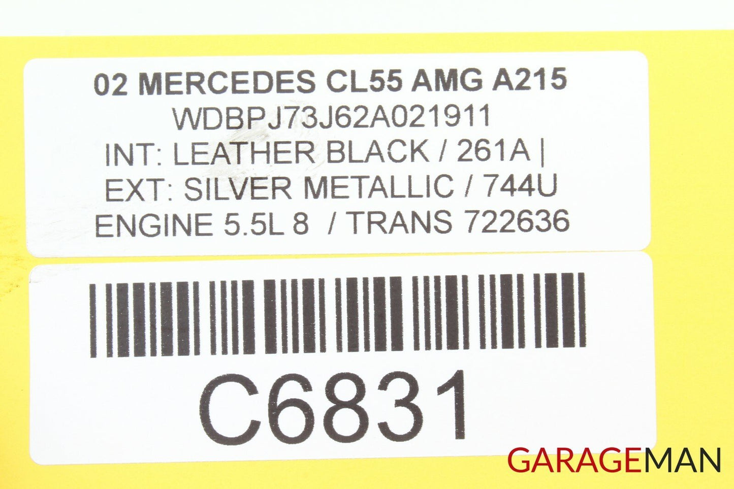 00-06 Mercedes W215 CL55 AMG Hydralic Suspention ABC Distribuitor Temp Sensor