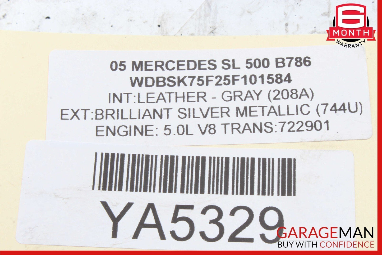 03-11 Mercedes E500 CLS350 SL550 Front Right Side Lower Wishbone Control Arm