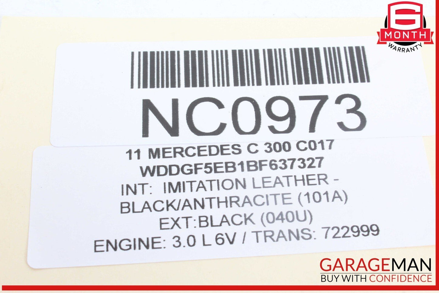 06-12 Mercedes W204 C300 GL450 CL550 Front Left Side Bumper Fog Light Lamp OEM
