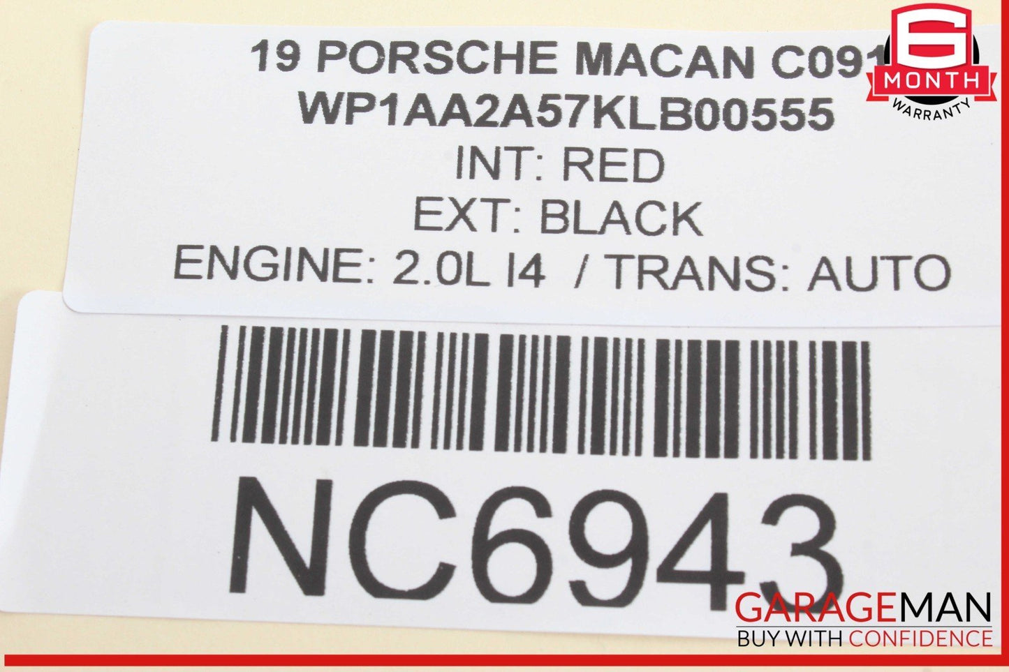 15-19 Porsche Macan 95B Headlight Head Light Lamp Control Switch 97061353309 OEM