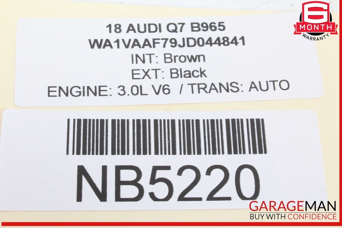 17-24 Audi Q7 Front Left Driver Side Door Control Module Unit 4M0959793H Genuine