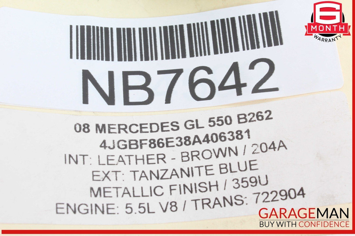 06-08 Mercedes X164 GL550 ML550 Ipod Interface Control Module B67824252 OEM