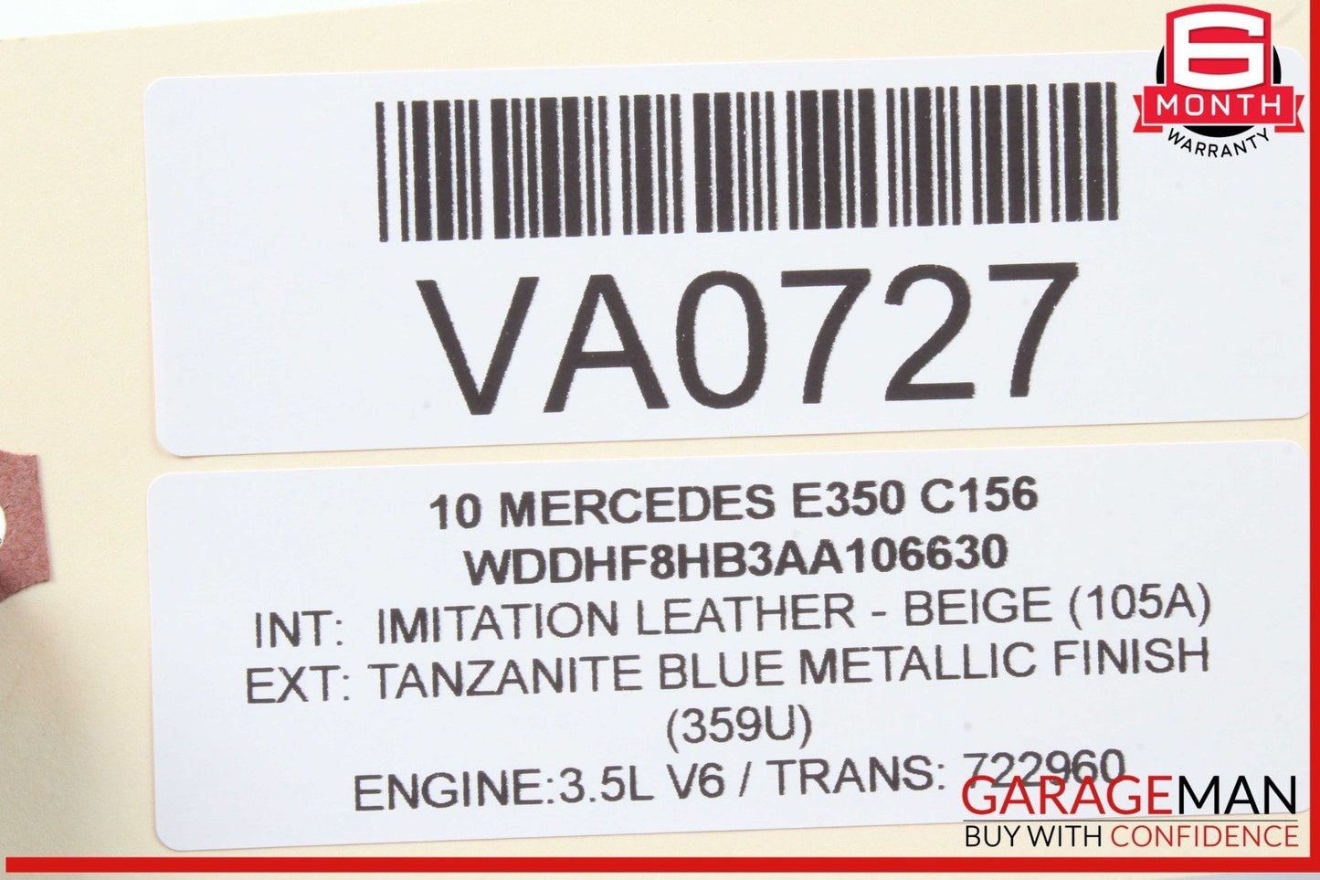 08-20 Mercedes W212 E350 CLS400 Front Right Side Central Locking Switch Button