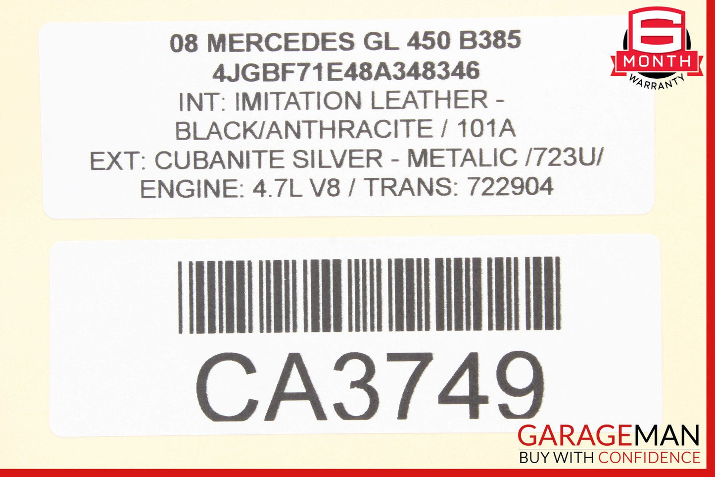06-12 Mercedes X164 GL450 ML550 Radio 6 Disk CD Changer Player OEM
