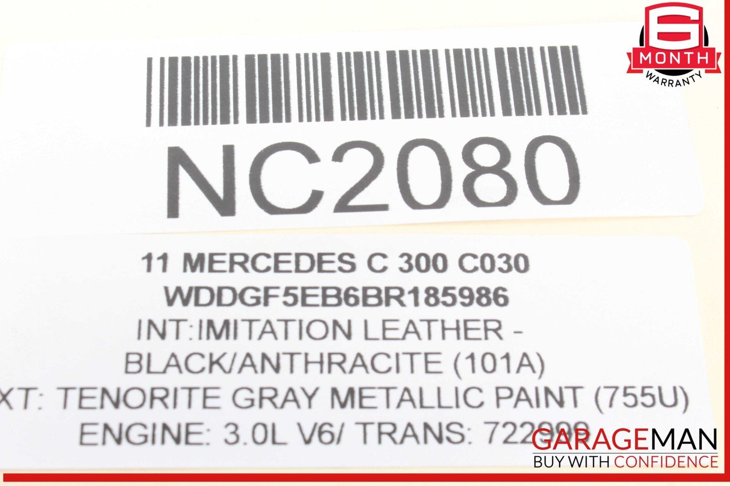 08-17 Mercedes W204 C300 C250 E350 Rear Left / Right Side Lower Control Arm