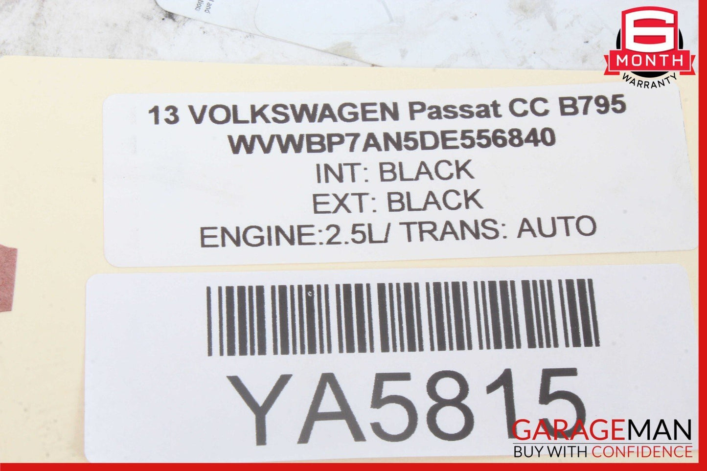 09-17 Volkswagen CC Front Left Driver Side Dash Air Vent Grill 3AB819701A OEM